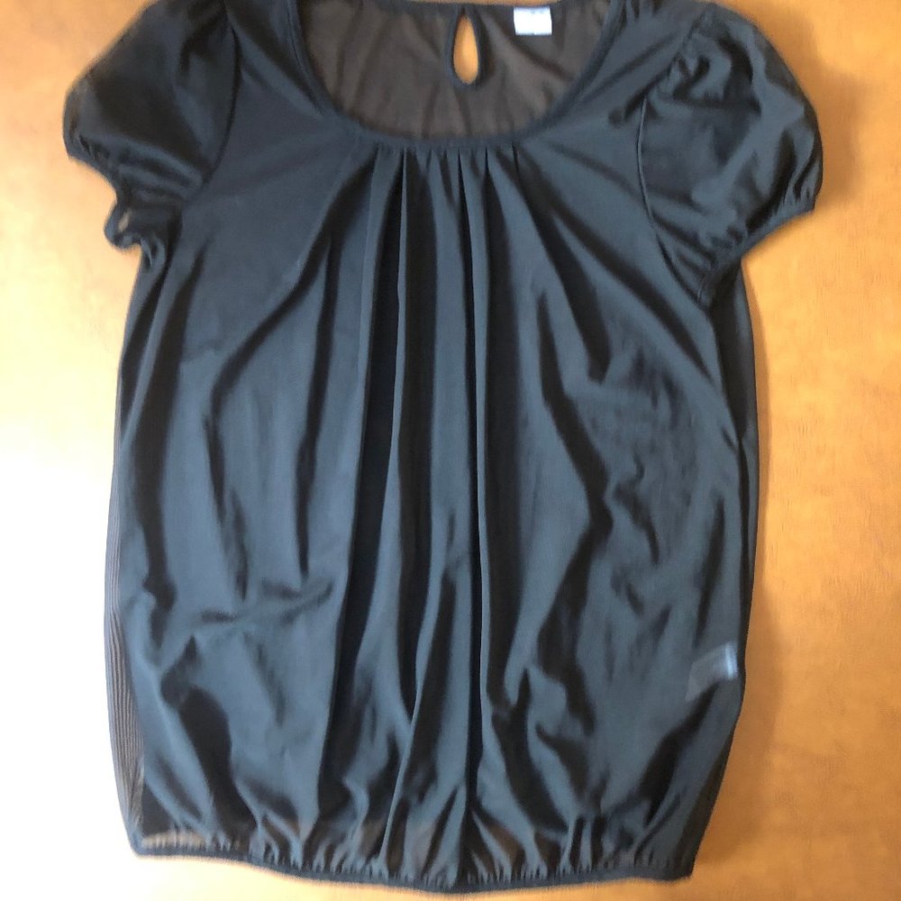 Three Dot - Mesh Stretchy Shirt - Size Small - Gently Worn